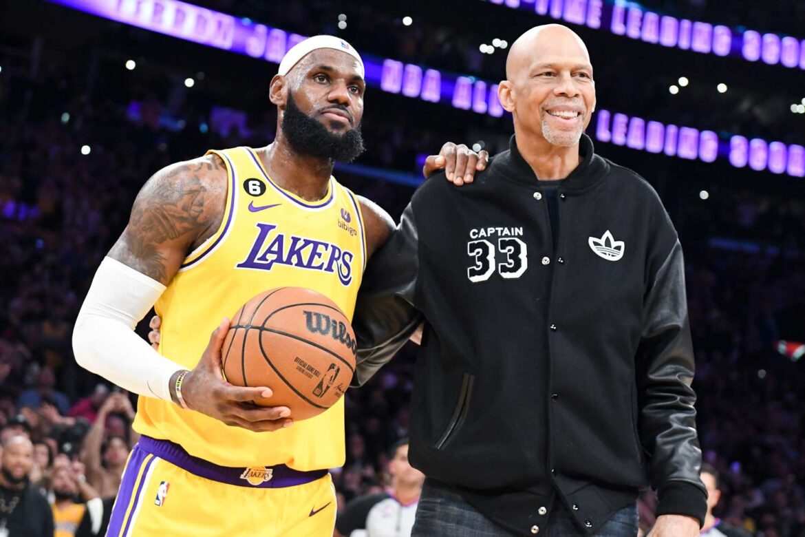 lebron james e kareem abdul-jabbar