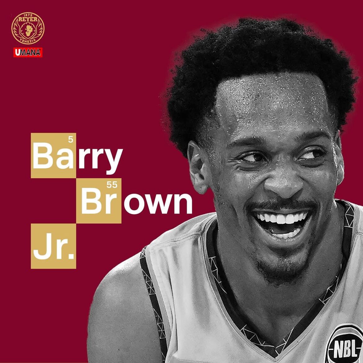 La Reyer Venezia firma Barry Brown Jr