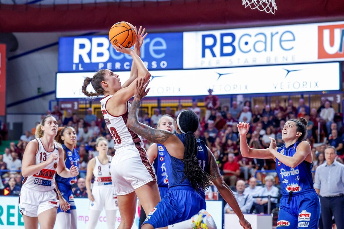 Martina Fassina in azione contro Schio