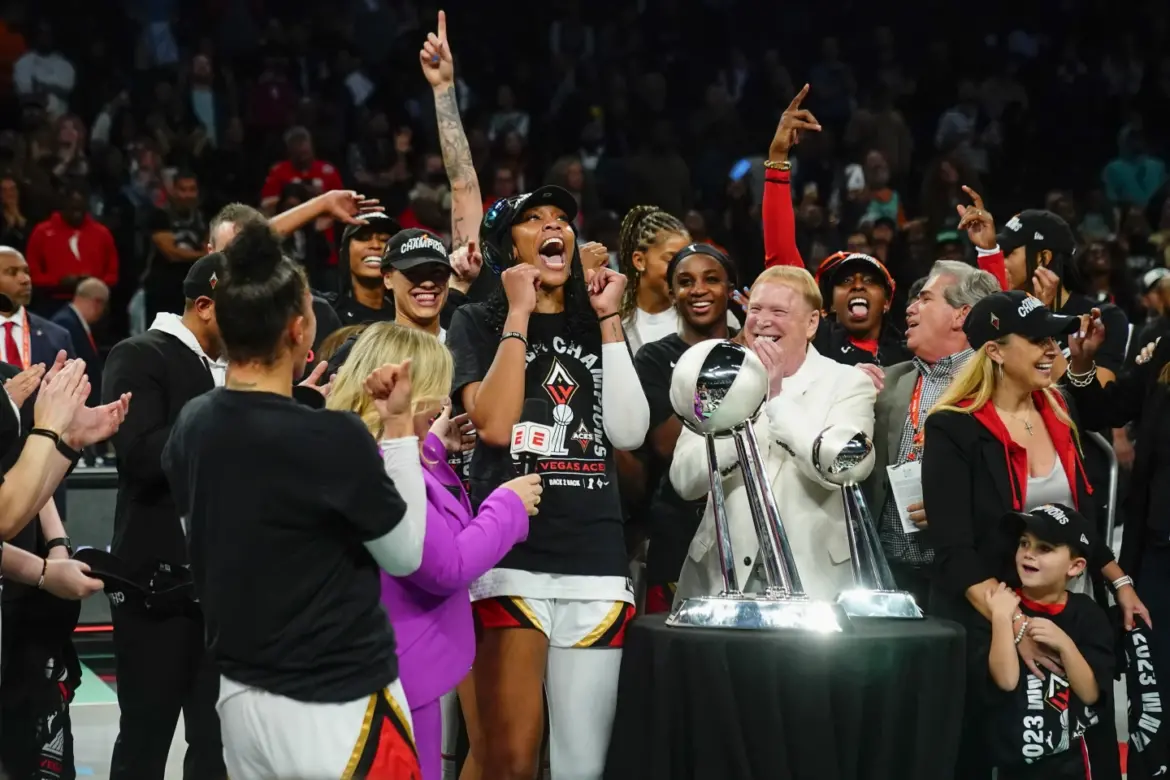 las vegas aces titolo wnba 2023