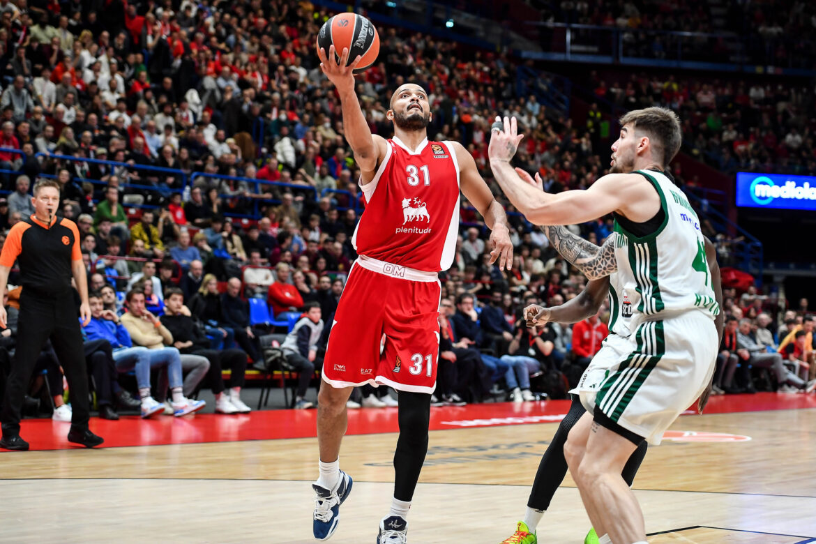 Olimpia Milano Panathinaikos Eurolega Shavon Shields