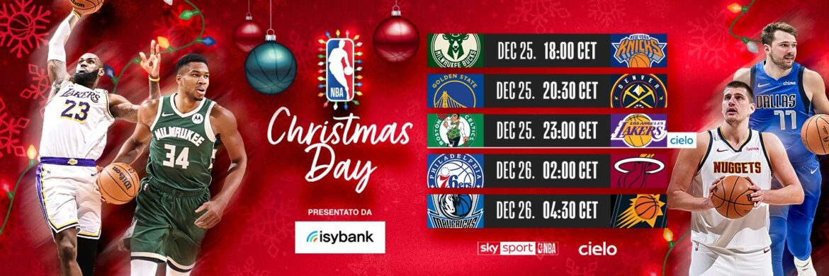 NBA Christmas Day 2023