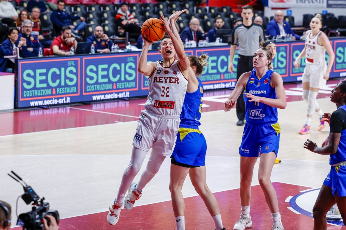 La Reyer travolge Gdynia