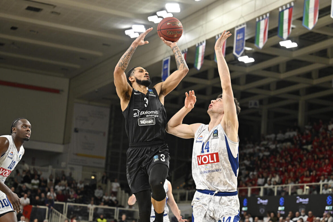 Trento Buducnost. Fonte immagine: sito ufficiale Dolomiti Energia.