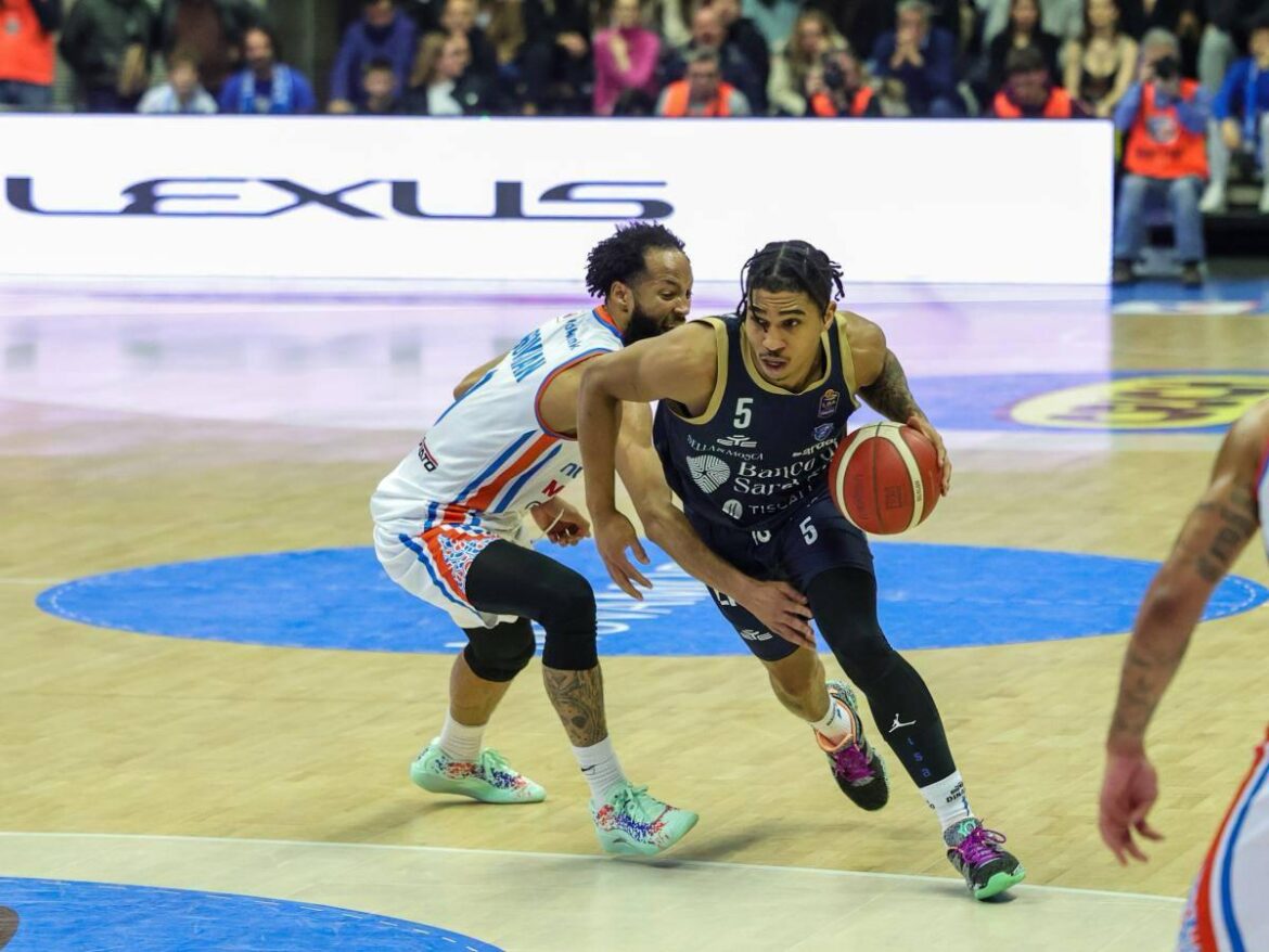 Treviso Sassari. Fonte immagine: sito Dinamo Sassari.