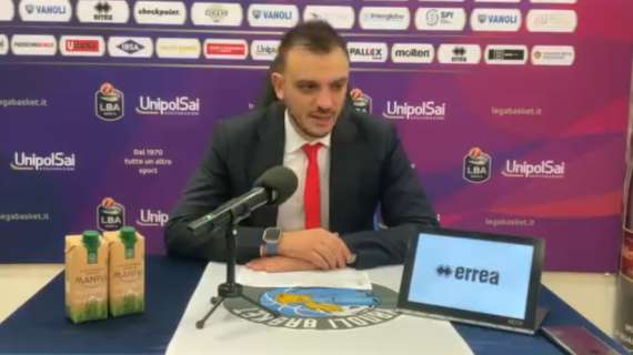 Estra Pistoia, coach Nicola Brienza