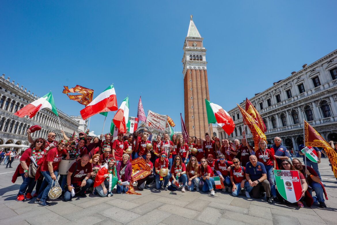 La Reyer a Venezia si gode il tricolore