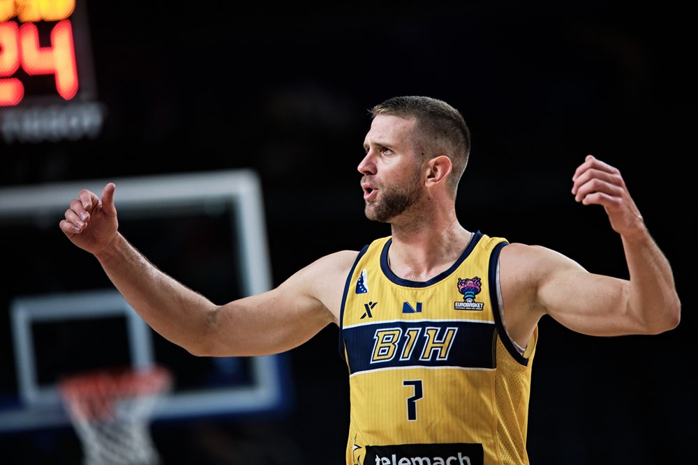 Miralem Halilovic, nuovo giocatore della Dinamo Sassari.