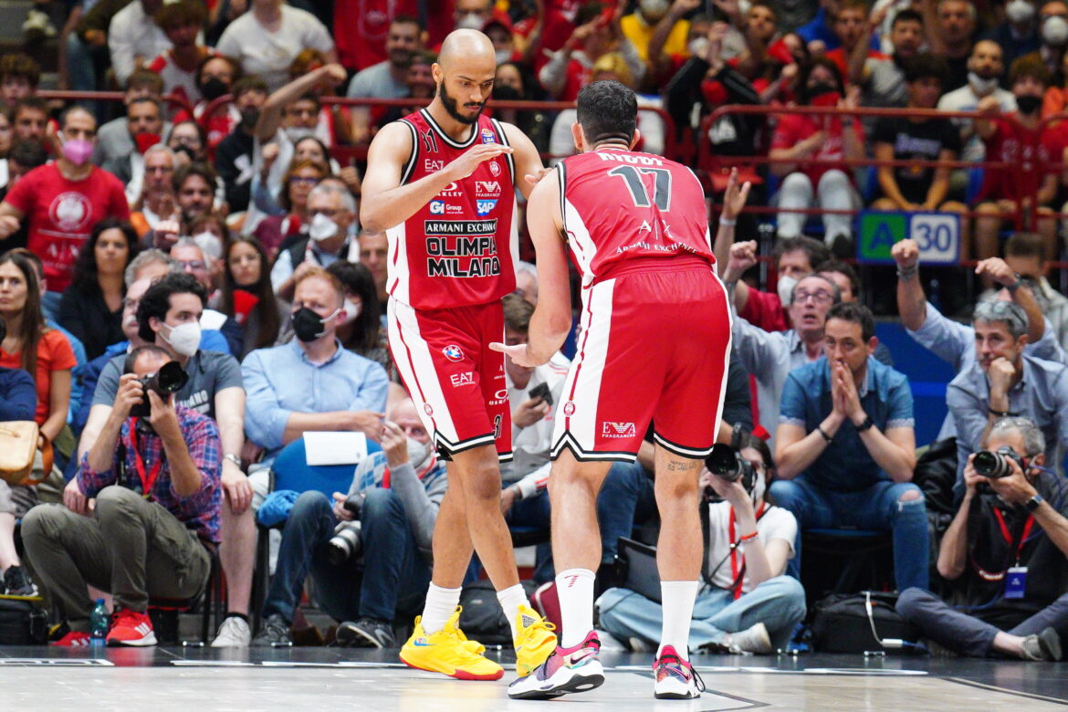 Olimpia Milano Shavon Shields e Giampaolo Ricci