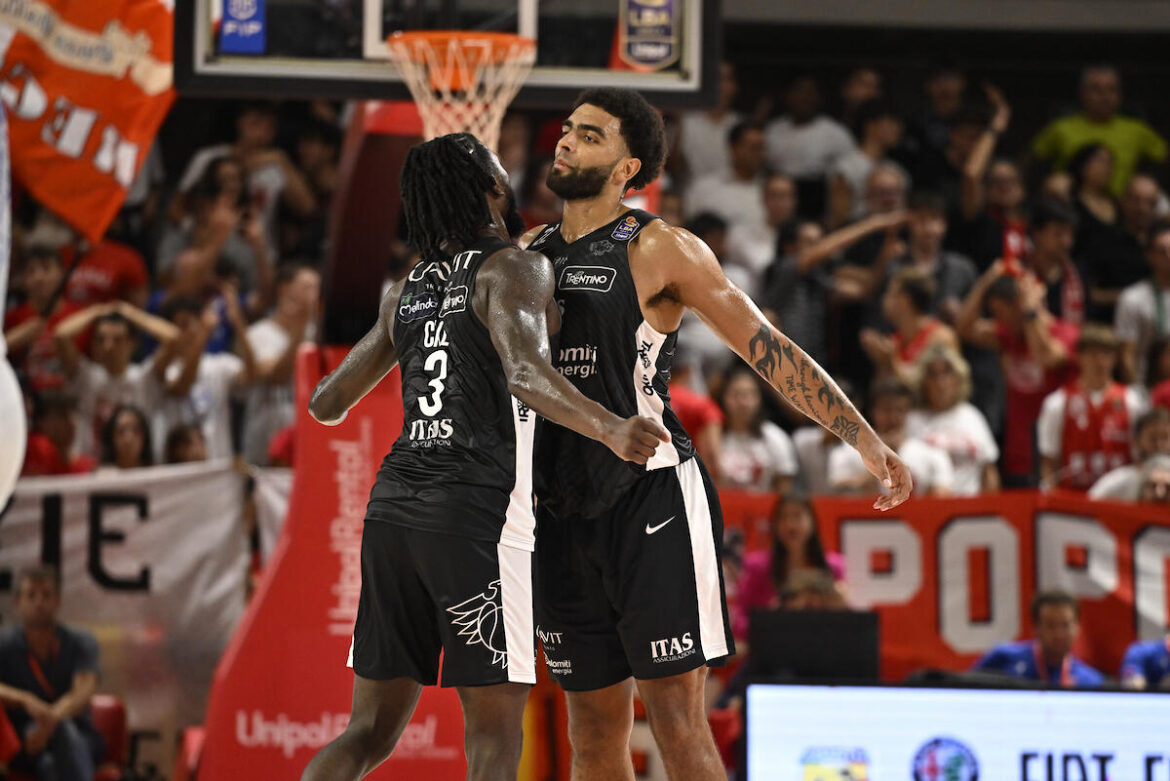 Reggio Emilia KO al debutto, a vincere è l'Aquila Trento