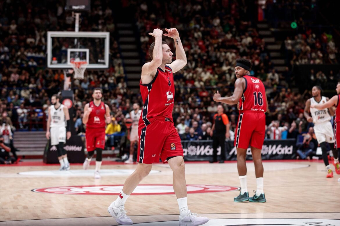 Fabien Causeur Olimpia Milano Virtus Bologna EuroLeague