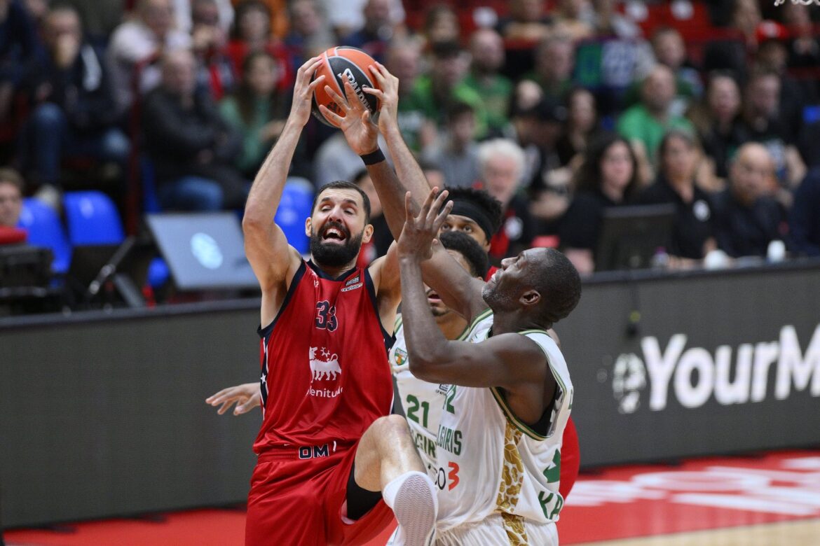 Nikola Mirotic Olimpia Milano Zalgiris