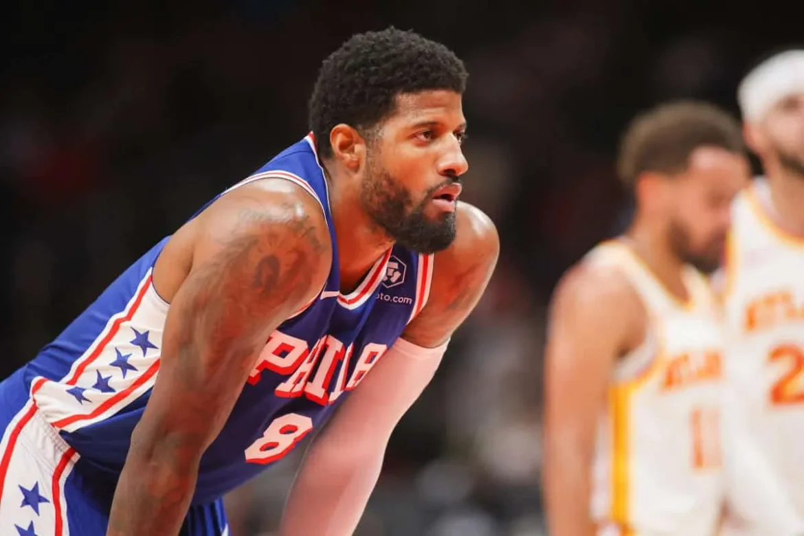Paul George in maglia Sixers
