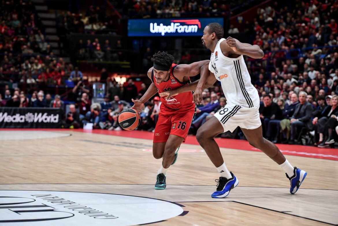 Leday protagonista nel successo dell'Olimpia Milano sul Real Madrid