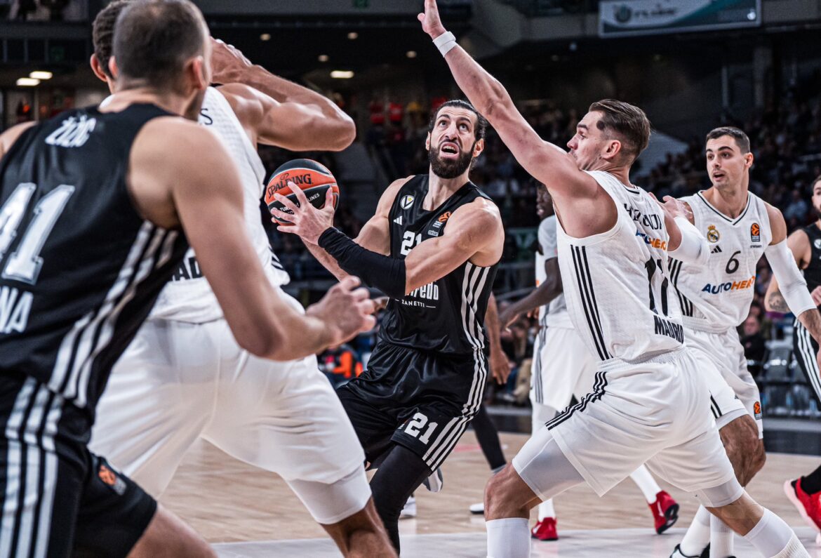 Troppo Real Madrid per la Virtus Bologna che cade al Wizink Center