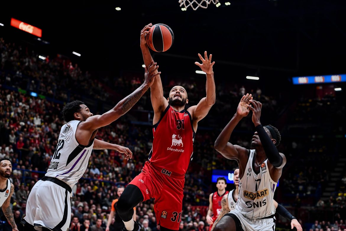 Shields Olimpia Milano Partizan Belgrado