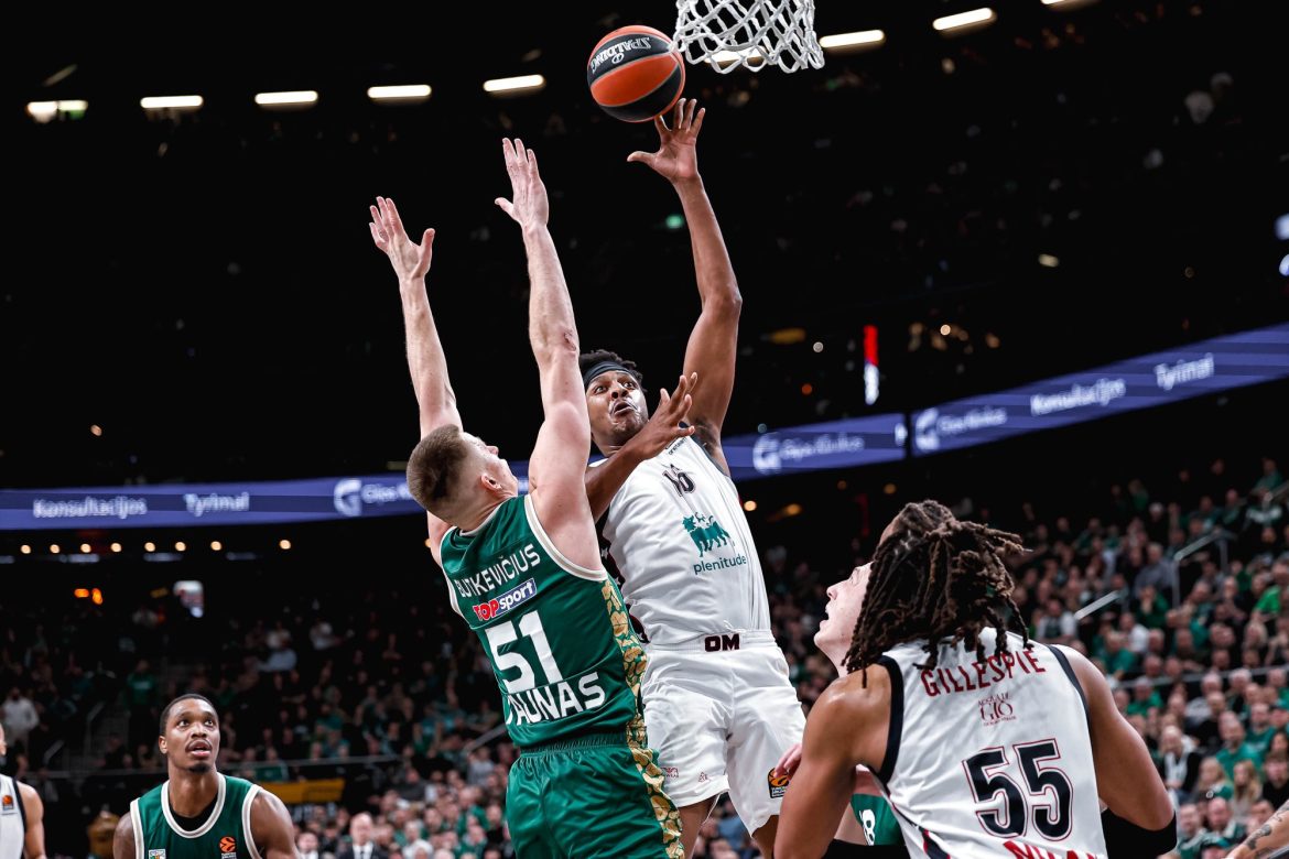 L'Olimpia Milano vendica l'andata e batte lo Zalgiris