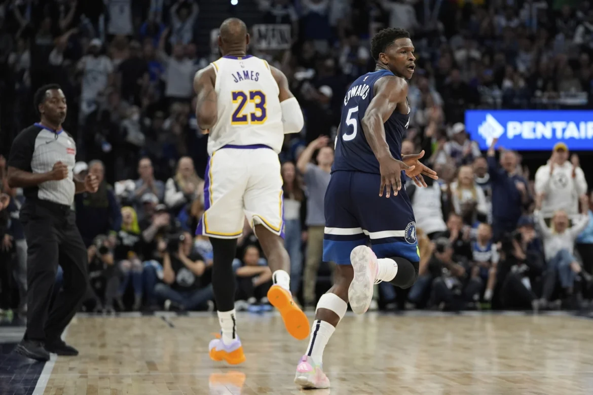 lakers timberwolves gara 4