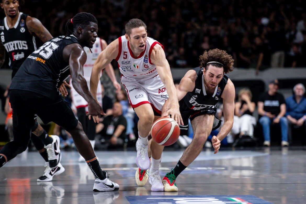 Virtus Bologna Olimpia Milano gara 1