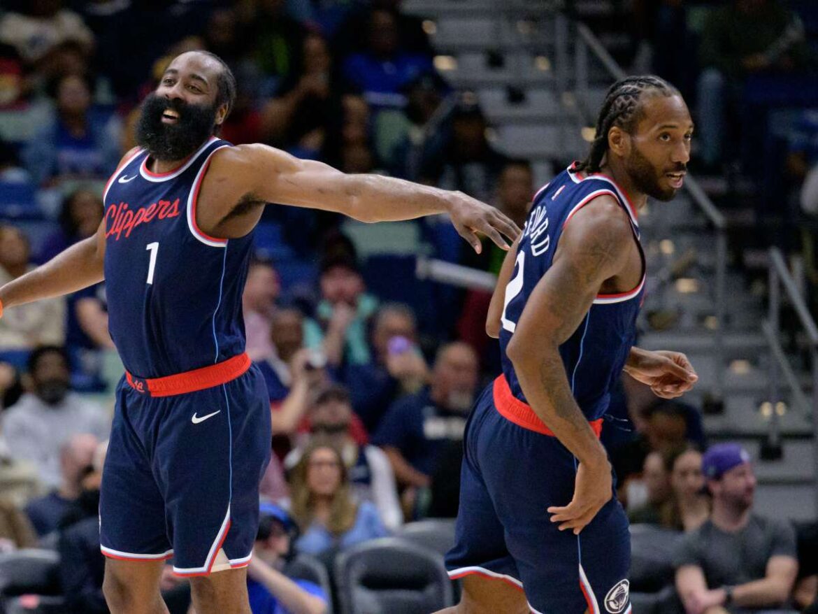 Clippers Harden Leonard