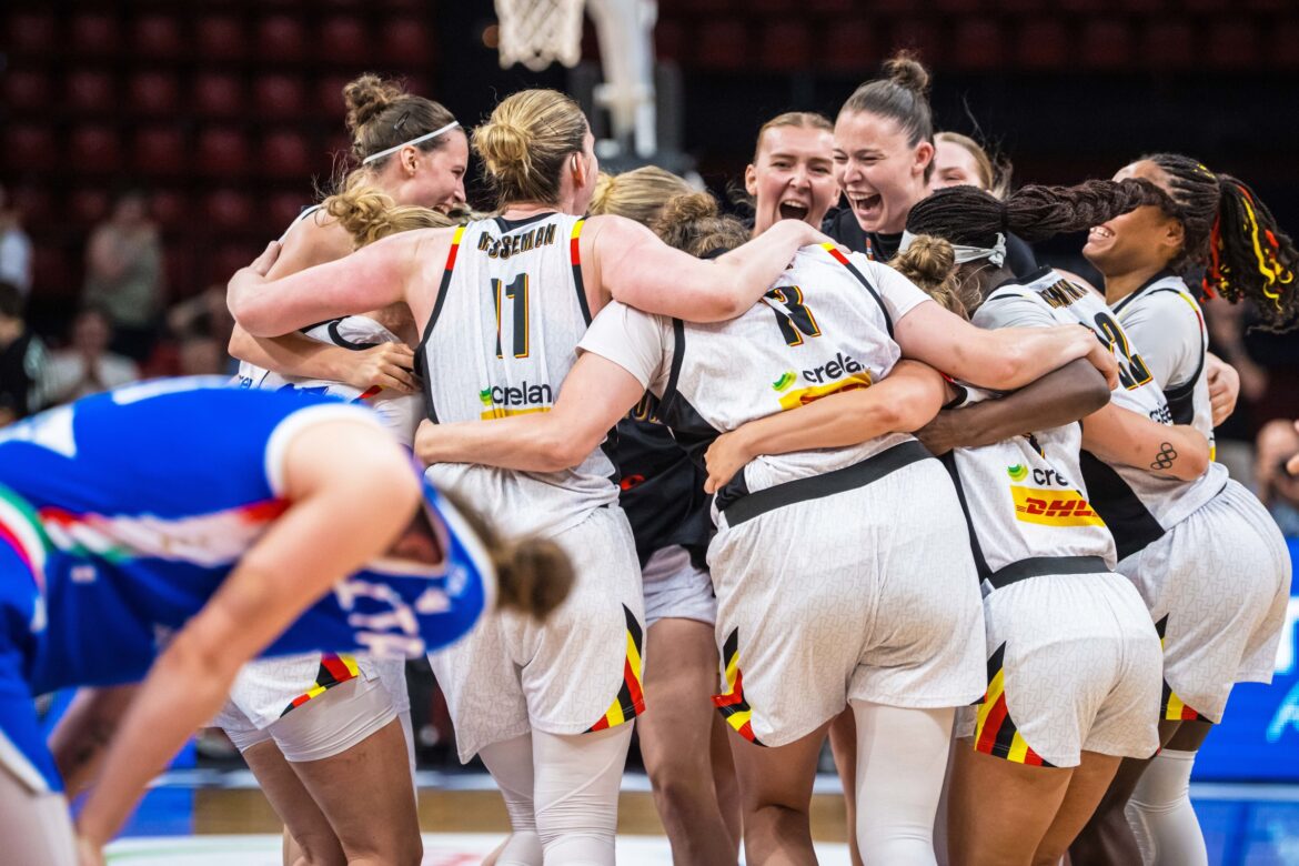 Italia-Belgio: la festa delle Campionesse d'Europa