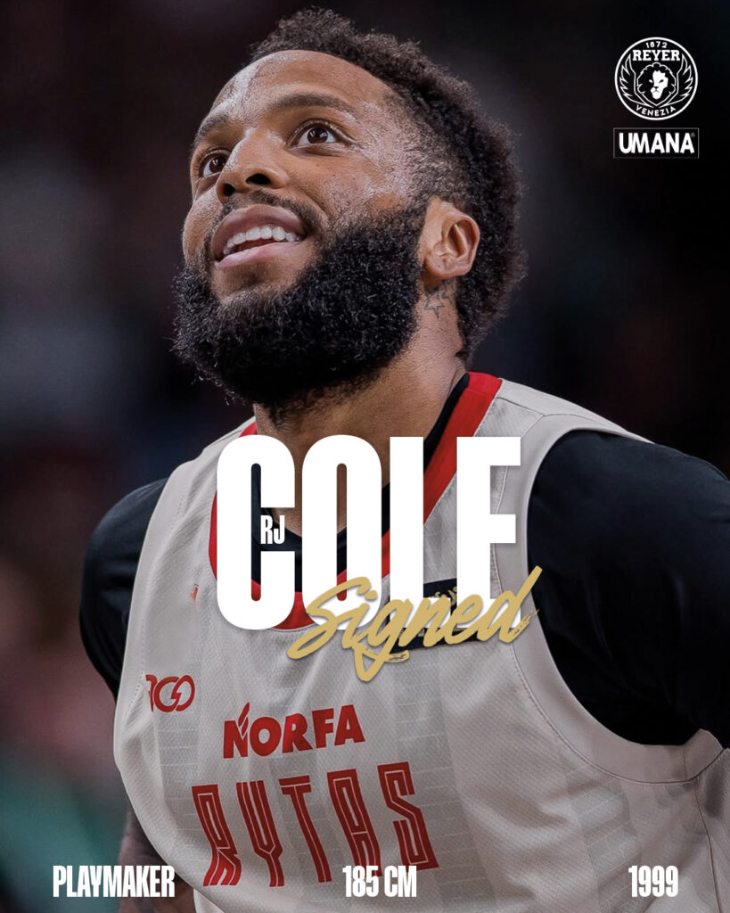 Reyer Venezia RJ Cole