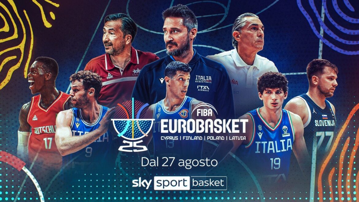 sky eurobasket programmazione