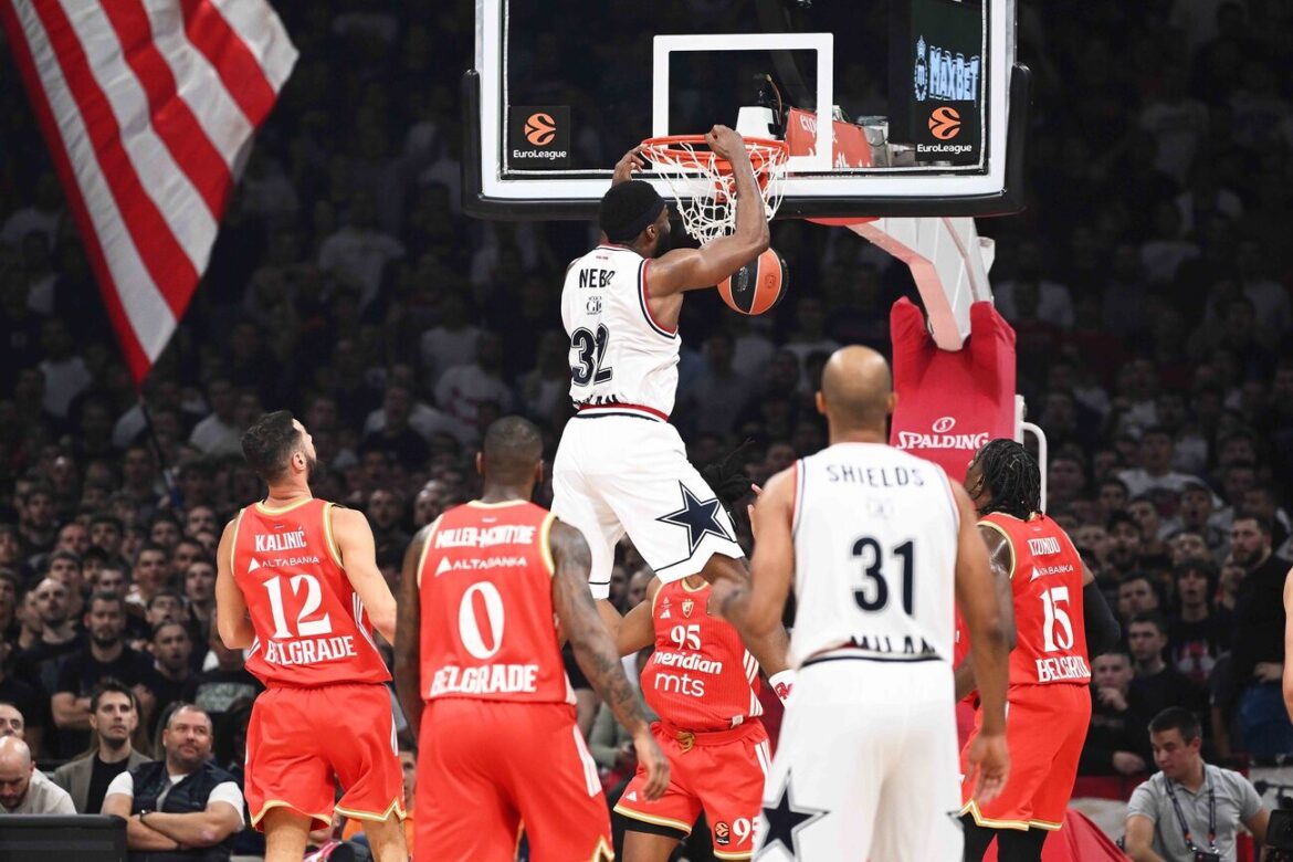 Stella Rossa messa ko dall'Olimpia Milano