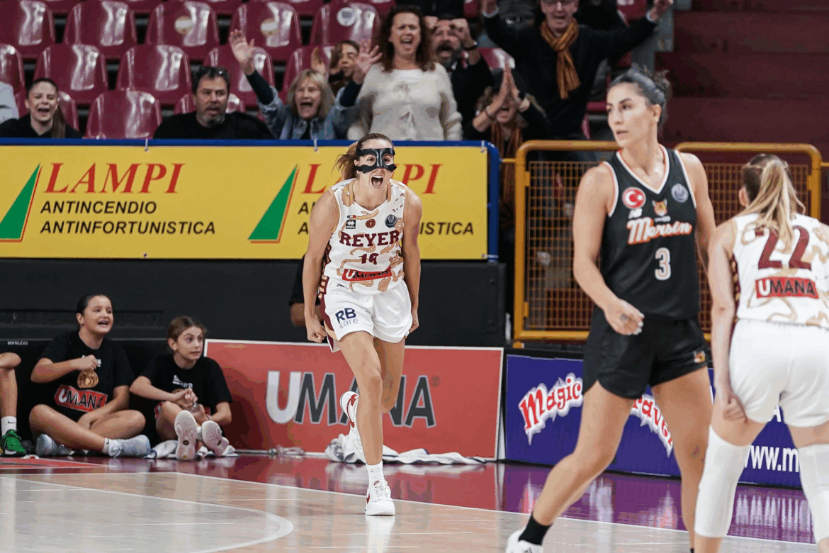 La Reyer ruggisce ed affonda Mersin