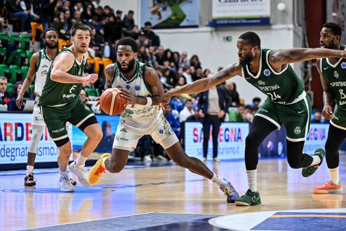 La Dinamo Sassari vola in Europe Cup e supera lo Sporting