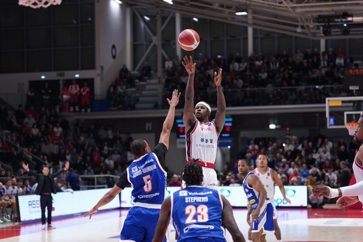 Reggio Emilia cade nel finale contro Treviso