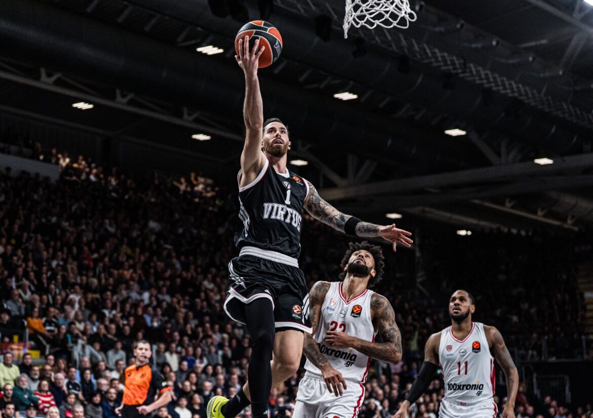 L'Olympiacos passa in casa della Virtus Bologna