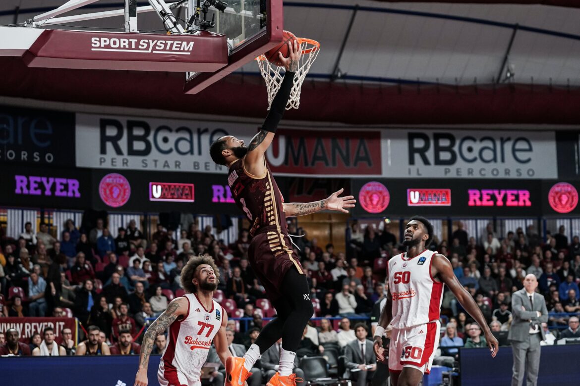 Grande vittoria per la Reyer con il Bahcesehir