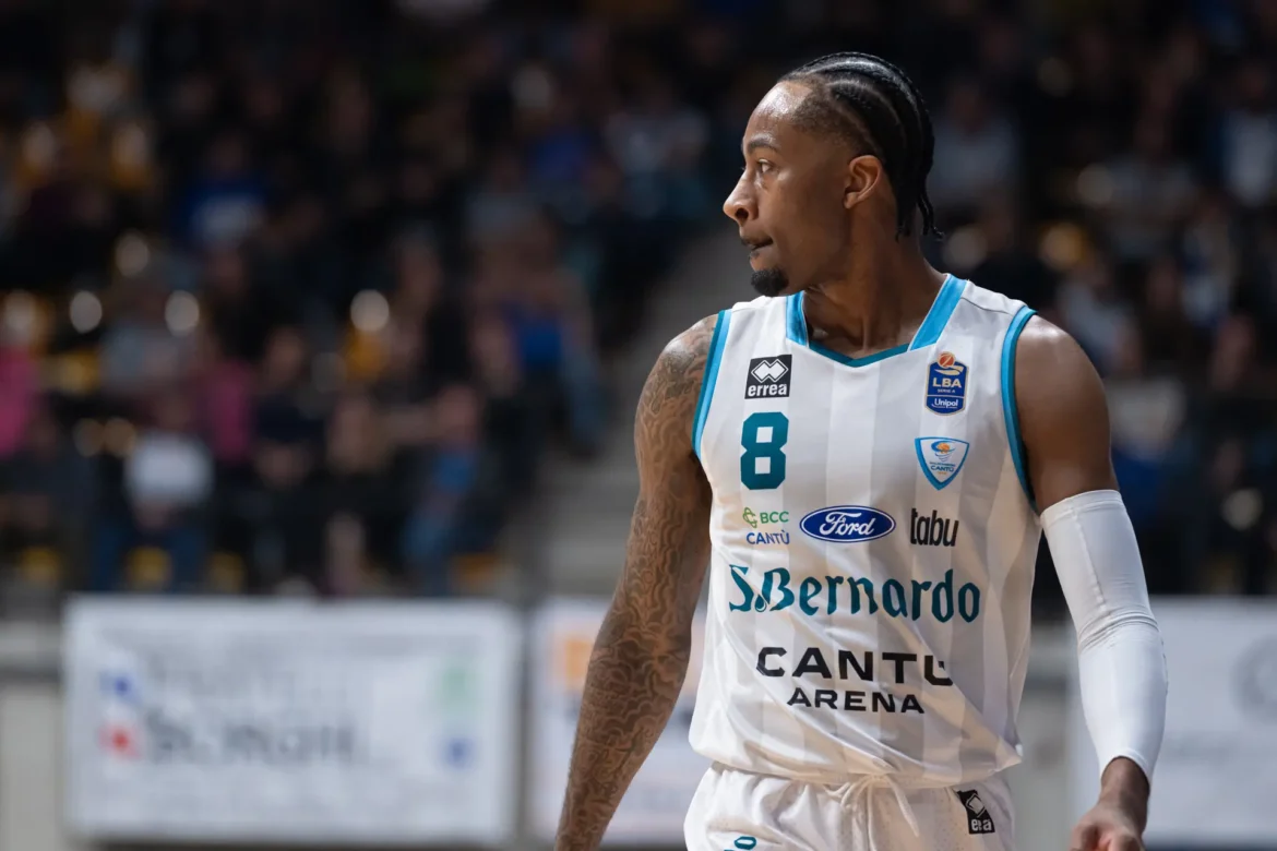 Cantù, risolto il contratto con Jordan Bowden