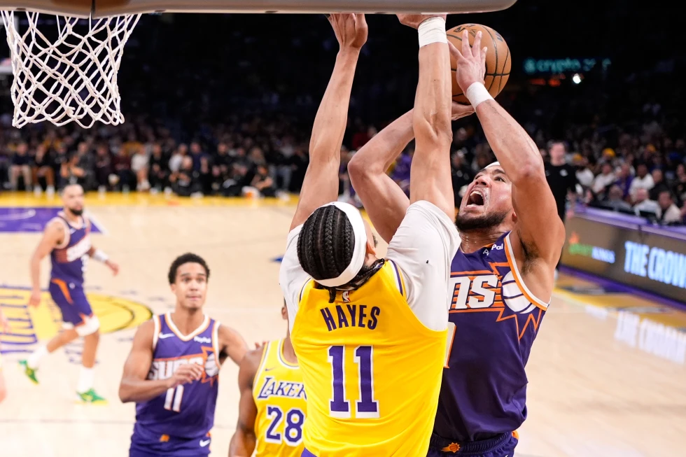 suns infortunio booker