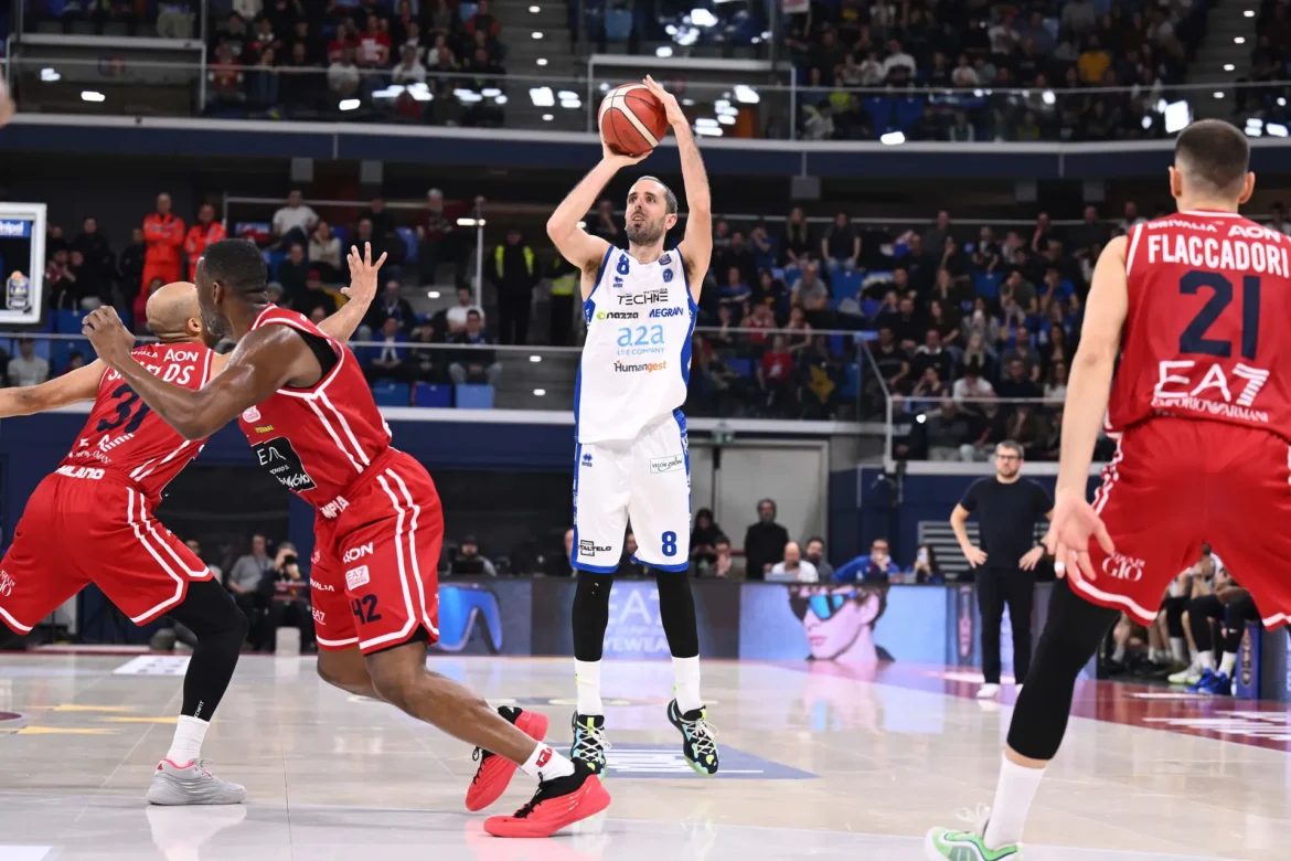 Amedeo Della Valle in Olimpia Milano-Germani Brescia