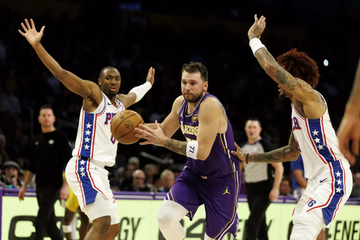 doncic infortunio vs sixers