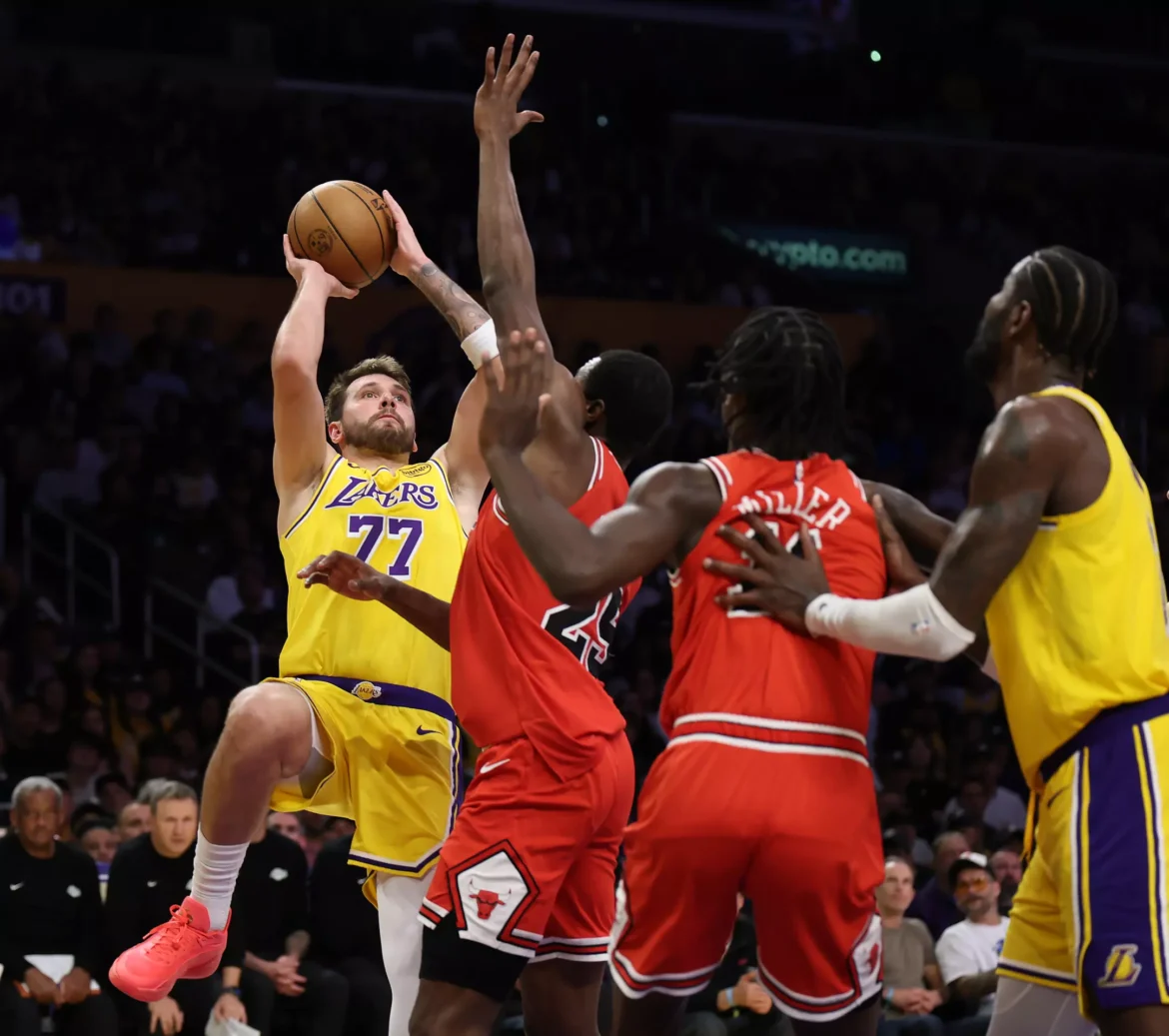 doncic 51 punti lakers bulls