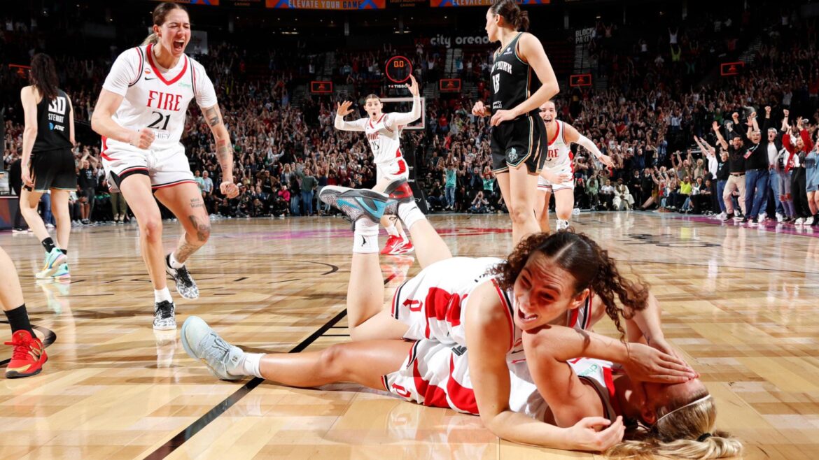 portland fire prima vittoria storia wnba