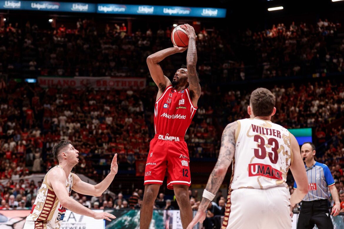 Armoni Brooks Olimpia Milano-Reyer Venezia Gara 2 LBA Finals 2026