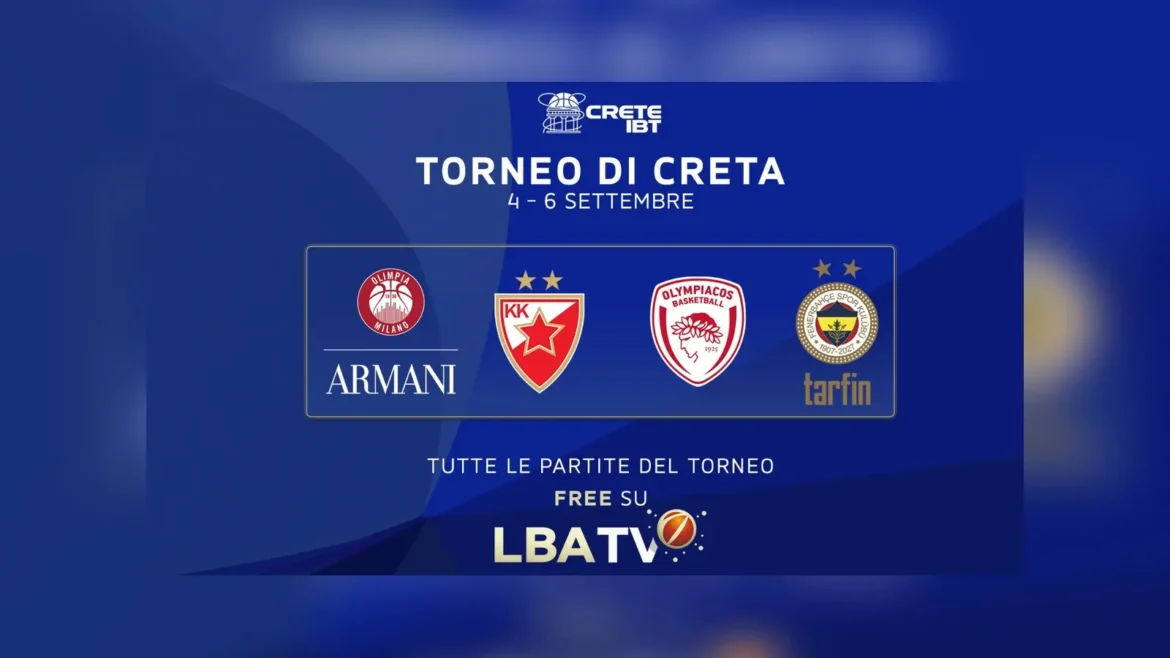 basket torneo creta olimpia milano lba tv