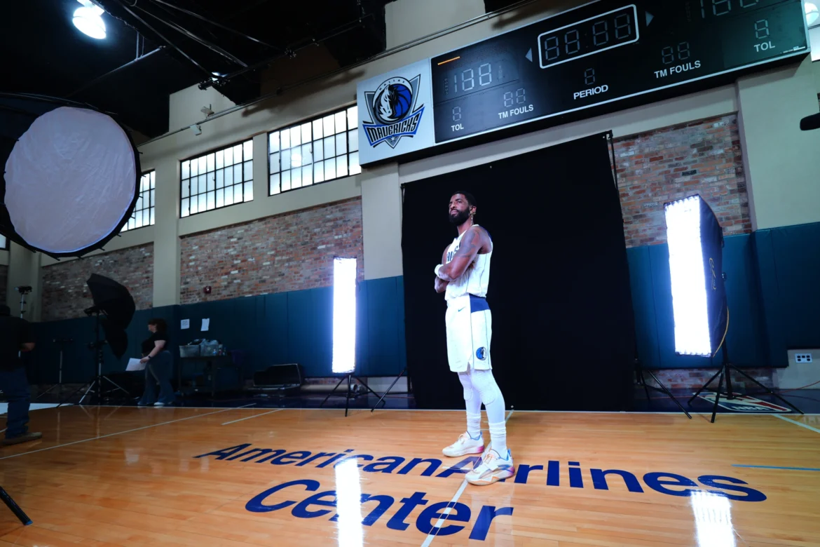 kyrie irving media day 2026 mavs