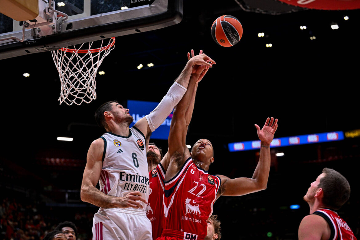 L'Olimpia Milano va ko contro il Real Madrid al Forum